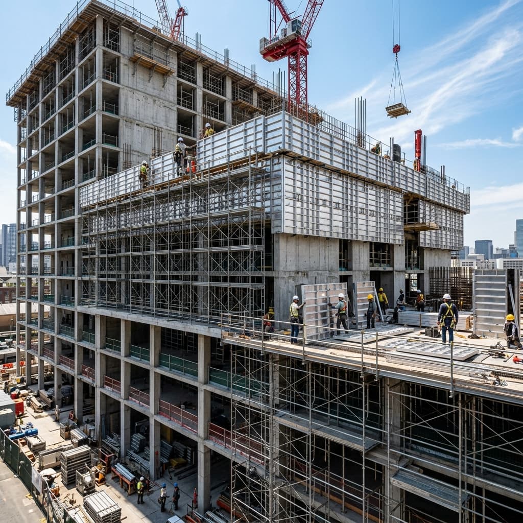 Build Faster With Aluminum Formwork